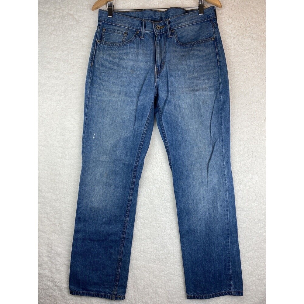 Levis 514 Jeans men's 31x30 Blue‎ Slim Straight Light Wash